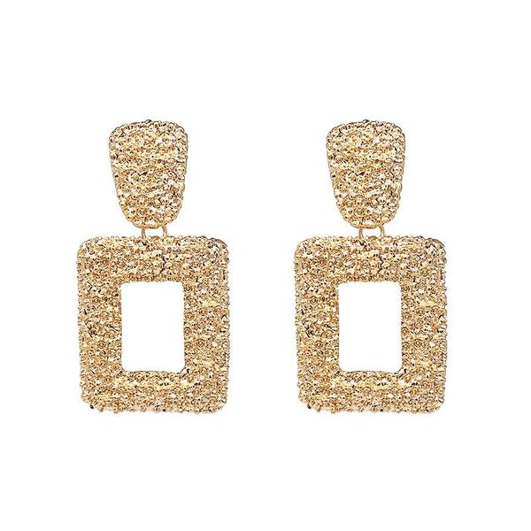 The Block Earring in Gold, Rose Gold and Silver