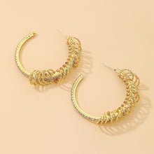 Load image into Gallery viewer, The Slinky Hoop Earring
