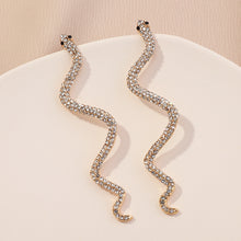 Load image into Gallery viewer, The Snake Wave Earring in Gold or Silver
