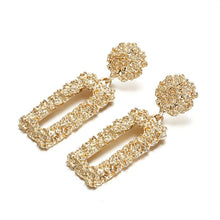 Load image into Gallery viewer, The Crinkle Earring in Gold or Silver
