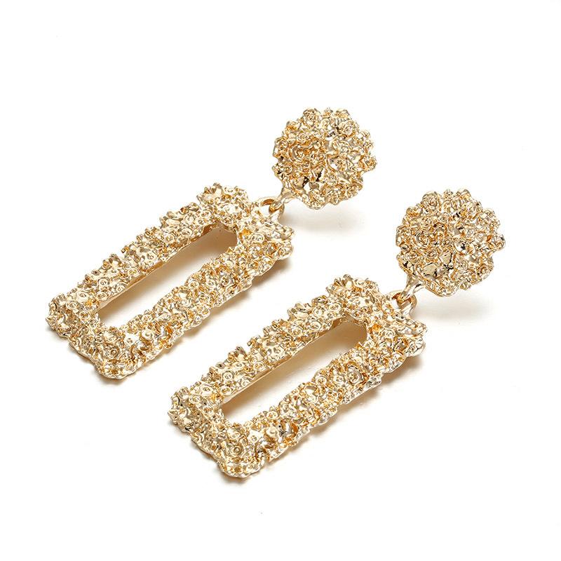 The Crinkle Earring in Gold or Silver