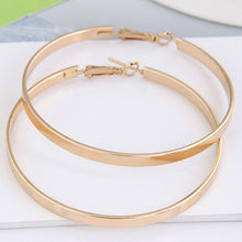 Load image into Gallery viewer, The Solid Hoop Earring in Gold or Silver
