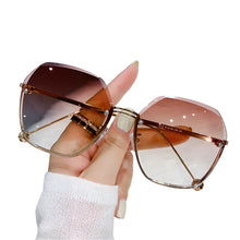 Load image into Gallery viewer, The Octavia Sunglasses in Rose Gold, Blue/Pink, Black &amp; Grey
