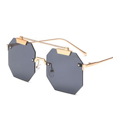 Load image into Gallery viewer, The Spector Sunglasses in Gold, Grey &amp; Black
