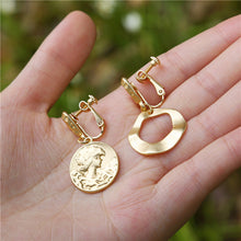 Load image into Gallery viewer, The Coin Clip On Earring
