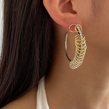 Load image into Gallery viewer, The Slinky Hoop Earring
