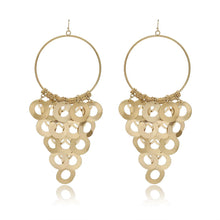 Load image into Gallery viewer, The Jumbo Disc Earring in Gold or Silver
