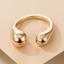 Load image into Gallery viewer, The Water Drop Ring in Gold or Silver
